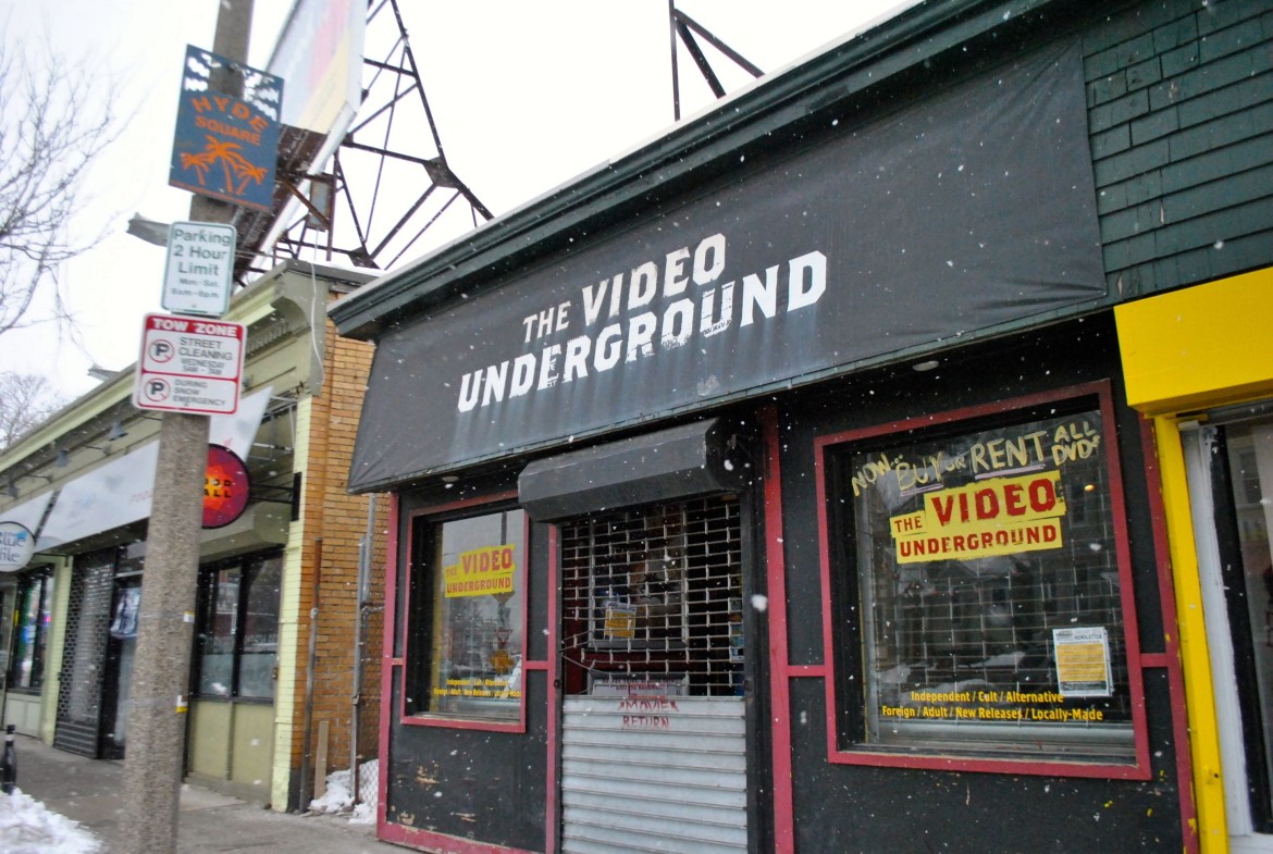 Video Underground, one of the last independent video stores in Boston, is closing.