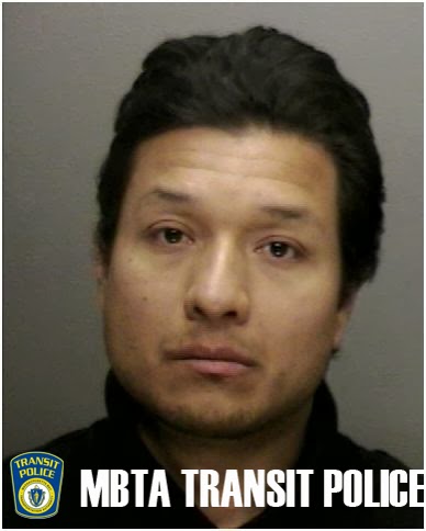 Giovanny Perdomo, 35, of JP, was arrested and charged on three drug warrants after being cited for fare jumping.