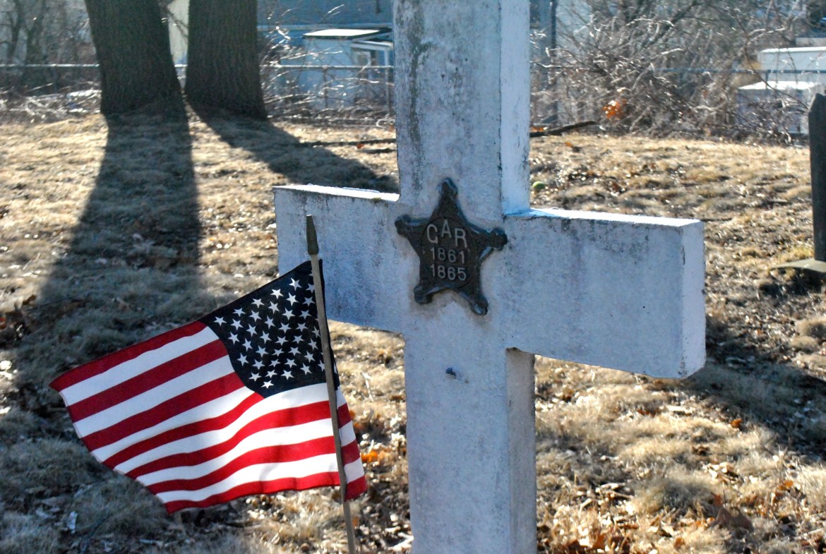 Toll Gate Cemetery. March 2014.