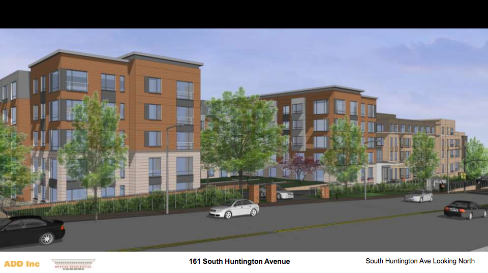 161 S. Huntington as seen in an Aug. 15, 2012 proposal.