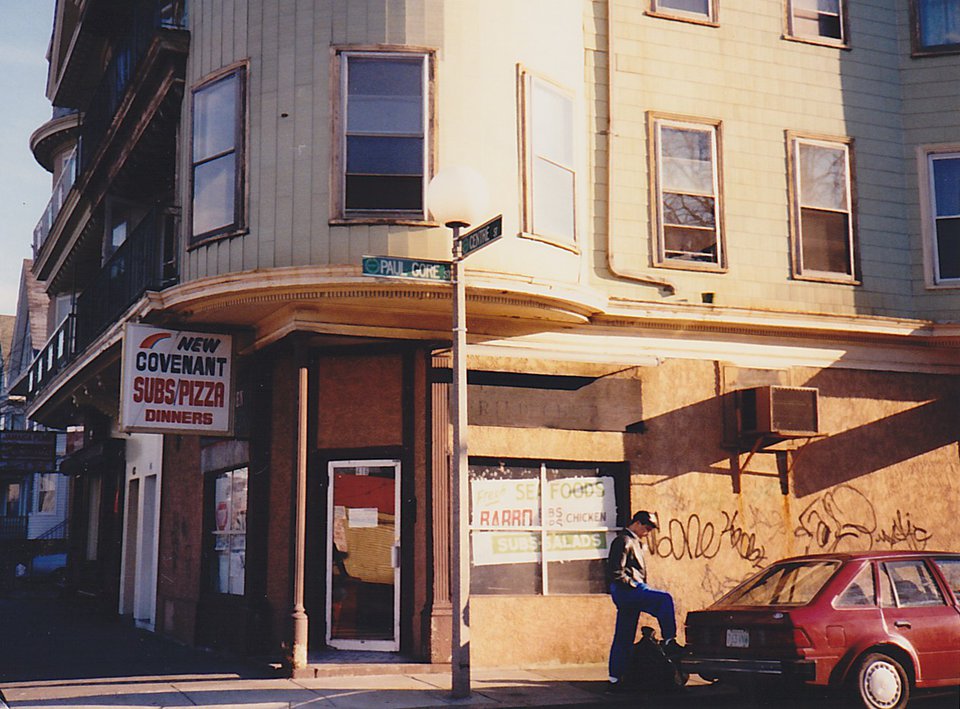 Paul Gore and Centre streets, circa 1990