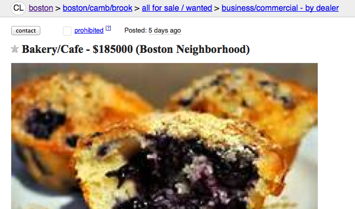 Screen shot from Craigslist ad, retrieved at 12:01 p.m., Tuesday, Sept. 2, 2014.