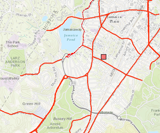 Major arteries where parking is banned as of 6 p.m. Monday, Jan. 26, 2015.