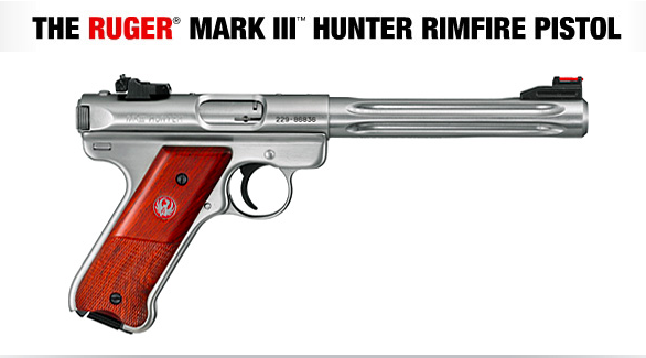 Photo of Ruger Mark III Hunter Rimfire Pistol