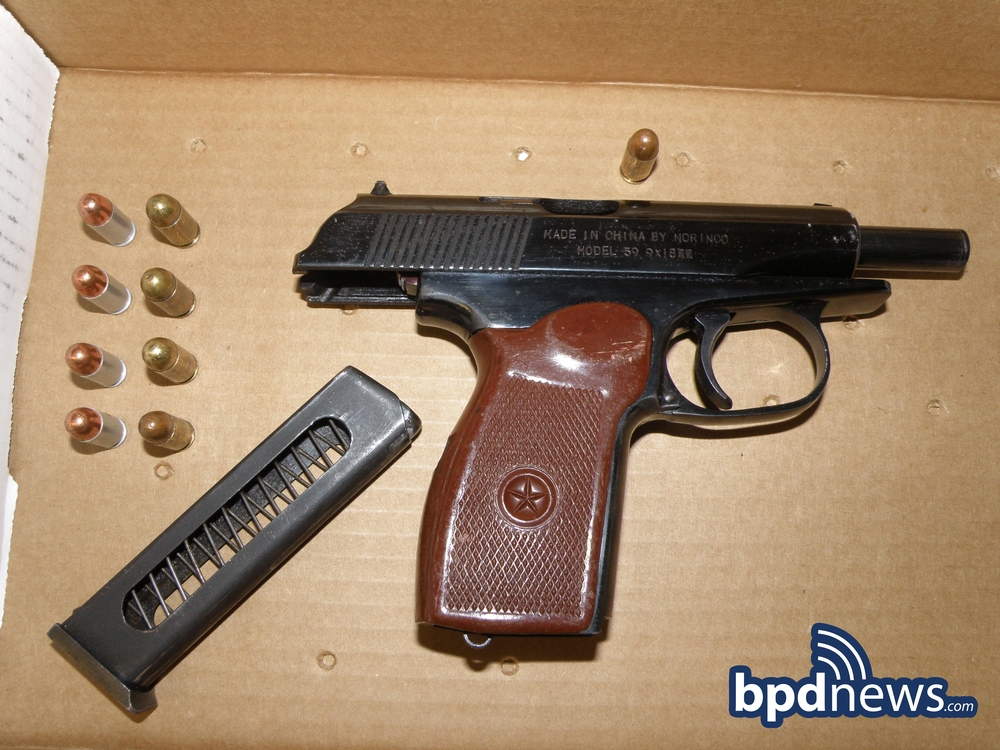 Gun recovered after shots fired near Tremont Street in Roxbury