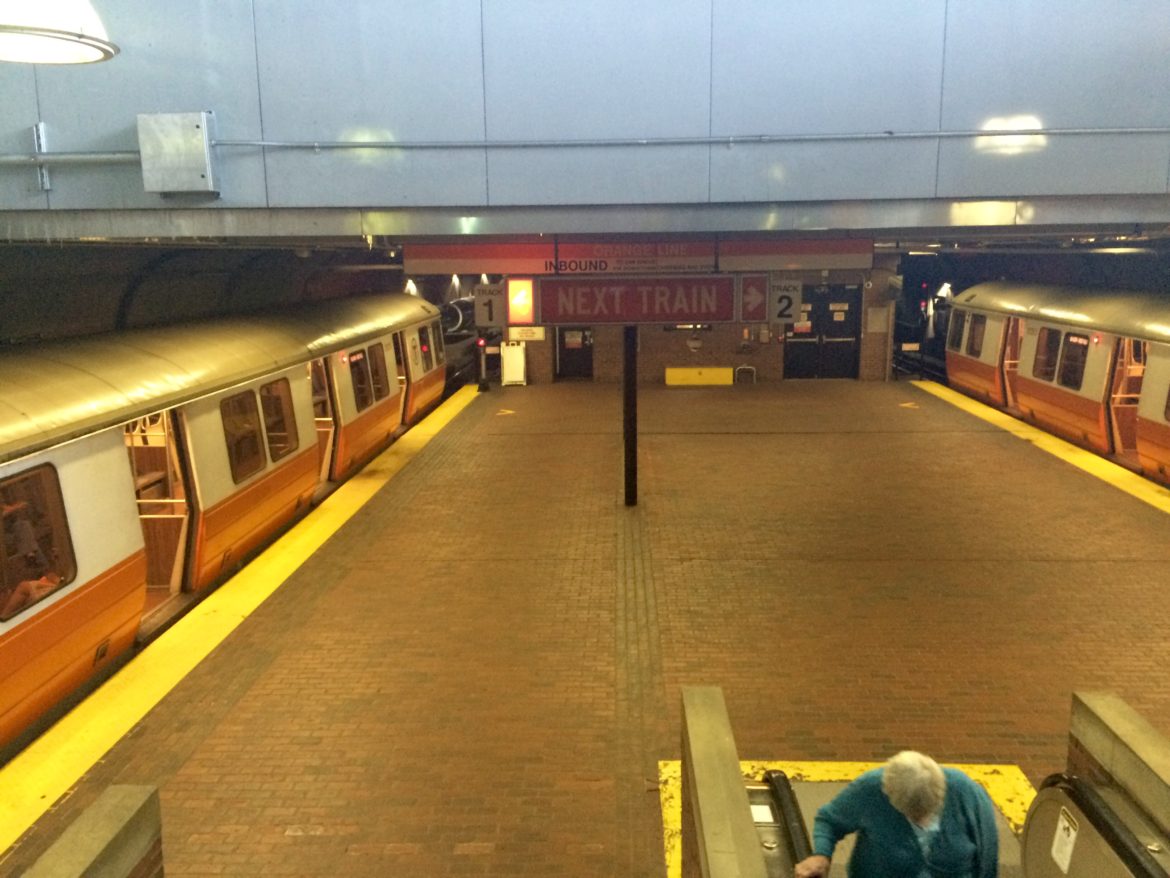 From Sept. 3, 2016 through December, only one of Forest Hills' two platforms will be in use.