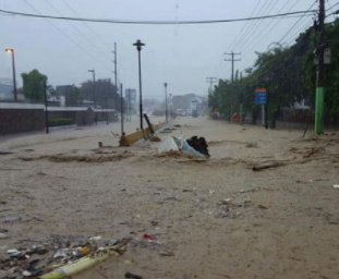 Flooding in the Dominican Republic, November 2016